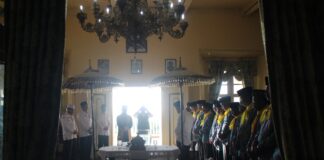 Sultan Ternate Melepas Jamaah Calon Haji Kota Ternate Tahun 2022