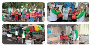Peringati HAB, Kemenag Ternate Berbagi Sembako