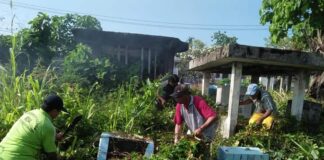 Dengan Semangat Gotong Royong, Kemenag Ternate Gelar Kerja Bakti