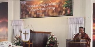 Amir Menyapa Umat Kristiani “Jemaat GMIH Eben Haezer Ternate”