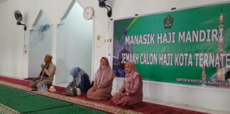 Kemenag Ternate Gelar Manasik Haji Mandiri