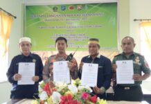 KUA Kec. Ternate Tengah Inisiasi Penguatan MB dengan MOU