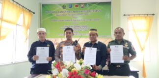 KUA Kec. Ternate Tengah Inisiasi Penguatan MB dengan MOU