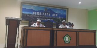 Kantor Kemenag Ternate Laksanakan Rapat Evaluasi Kinerja
