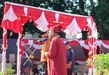 Kakankemenag Amir Tomagola Pimpin Doa Peringatan Hari Jadi Ternate Ke-773 Tahun 2023