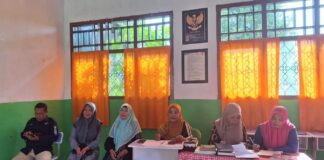 Pengawas Madrasah Tinjau Pelaksanaan Pesantren Ramadhan di MTs. Alkhairaat Gambesi