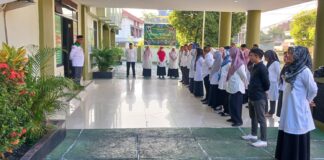 Apel Perdana Pasca Libur Idul Fitri