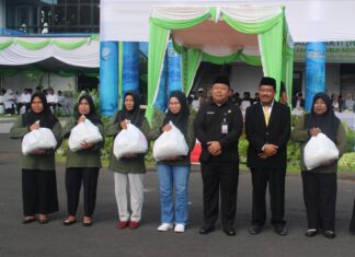Kemenag Kota Ternate Rayakan HAB Ke-79 dengan Berbagi 500 Paket Sembako