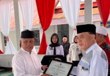 Di Hari yang Fitri, Kemenag Ternate Raih Penghargaan atas Konsistensi Pembinaan Rohani di Tiga Lapas