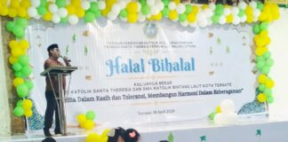 Kepala KUA Ternate Tengah Hadir di Acara Yayasan Katolik, Wujudkan Toleransi Antarumat