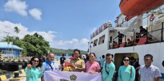 Ringankan Beban Korban Gempa, Kemenag Ternate Salurkan Bantuan ke Pulau Batang Dua