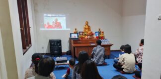 Jelang Waisak 2570 BE, Kemenag Ternate Dampingi Umat Buddha dalam Pujabakti SPD