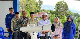 Hujan Deras Warnai Pemantauan Hilal 1 Zulhijah 1447 H di Ternate