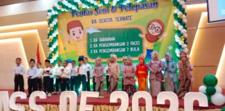 Cetak 70 Generasi Qur’ani Baru, Tiga RA di Kota Ternate Sukses Gelar Pelepasan Penuh Haru