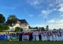 Semarak Pawai Ta’aruf 1 Muharram 1448 H, Kemenag Ternate Gaungkan Semangat Hijrah dan Persatuan Ummat