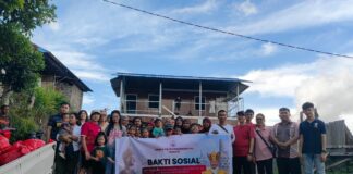 Bakti Sosial Umat Buddha Ternate, Bagikan 85 Paket Sembako