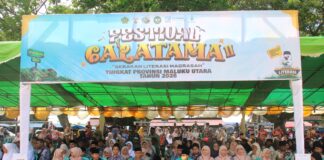 Menteri Agama Buka Festival GALATAMA II, Kontingen Kota Ternate Optimis Raih Prestasi