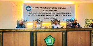 Kakankemenag Ternate: Guru PAI Harus Jadi Teladan dalam Baca Tulis Al-Qur’an