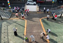Sambut HUT RI ke-81, ASN Kemenag Ternate Kompak Bersihkan Masjid Lewat GEBERMAS